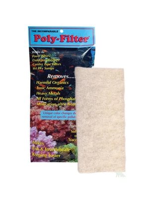 Poly-Bio Marine Inc. Poly Filter, Chemical Filtration Pad (4"x8") Poly-Bio Marine