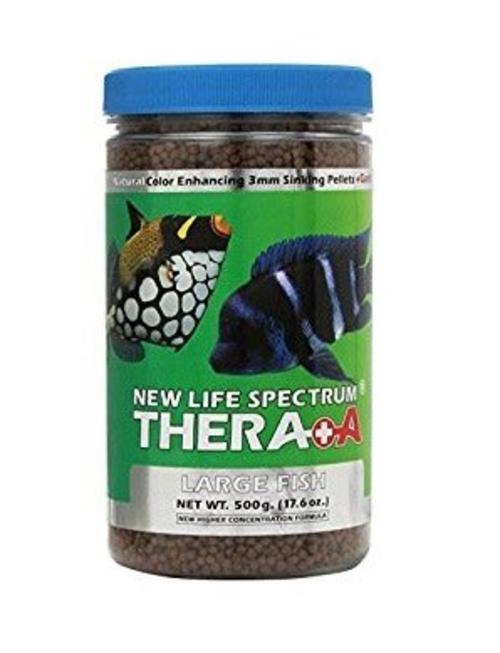 New Life Spectrum Thera A Large Fish 3mm Sinking Pellet Salt/Fresh - New Life Spetrum