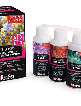 Red Sea Trace Colors ABCD 4-Pack (4x100mL) - Red Sea