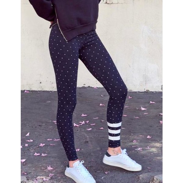polka dot yoga pants
