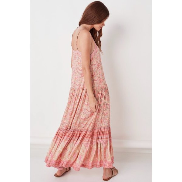 spell poinciana maxi dress