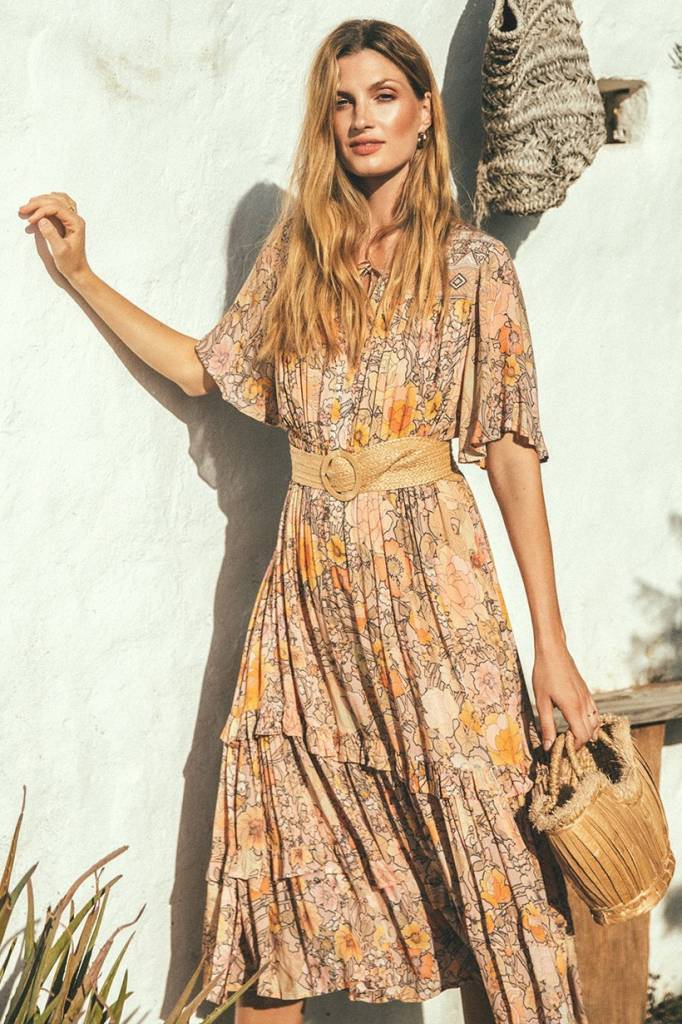 spell amethyst garden party dress