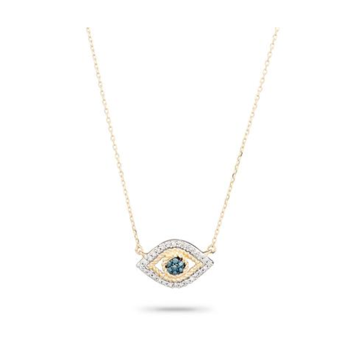 ADINA REYTER ADINA REYTER TINY PAVÉ EVIL EYE NECKLACE ADINA REYTER ADINA REYTER TINY PAVÉ EVIL EYE NECKLACE
