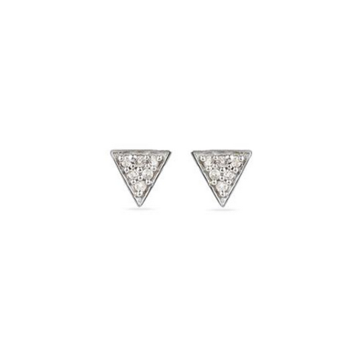 ADINA REYTER ADINA REYTER SUPER TINY SOLID PAVE TRIANGLE POSTS ADINA REYTER ADINA REYTER SUPER TINY SOLID PAVE TRIANGLE POSTS