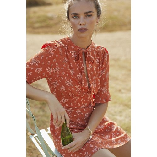 AUGUSTE AUGUSTE MAEVE MIMI MINI DRESS AUGUSTE AUGUSTE MAEVE MIMI MINI DRESS