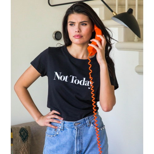 SUBURBAN RIOT SUBURBAN RIOT NOT TODAY LOOSE TEE SUBURBAN RIOT SUBURBAN RIOT NOT TODAY LOOSE TEE
