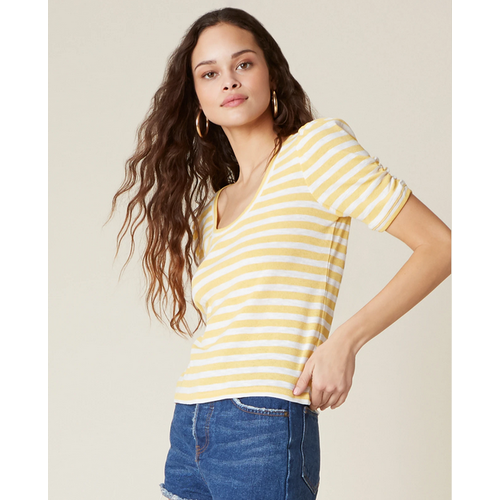 BB DAKOTA BB DAKOTA PLOT TWIST STRIPED TOP BB DAKOTA BB DAKOTA PLOT TWIST STRIPED TOP