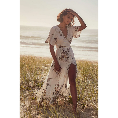 AUGUSTE AUGUSTE ALICE ANNIKA WRAP MAXI DRESS AUGUSTE AUGUSTE ALICE ANNIKA WRAP MAXI DRESS