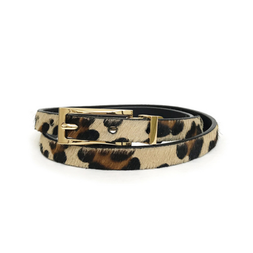 BRAVE LEATHER BRAVE LEATHER HELKI LEOPARD REVERSIBLE BELT BRAVE LEATHER BRAVE LEATHER HELKI LEOPARD REVERSIBLE BELT