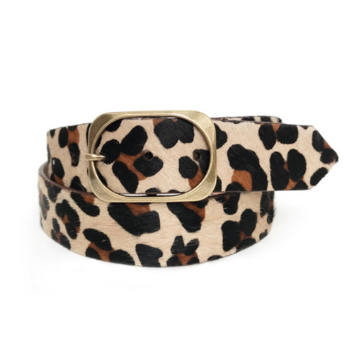 BRAVE LEATHER BRAVE LEATHER OONA LEOPARD BELT BRAVE LEATHER BRAVE LEATHER OONA LEOPARD BELT