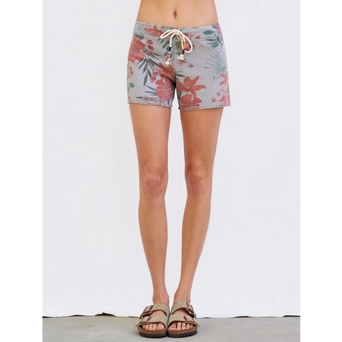 SUNDRY SUNDRY TROPICAL CUT OFF SHORTS SUNDRY SUNDRY TROPICAL CUT OFF SHORTS
