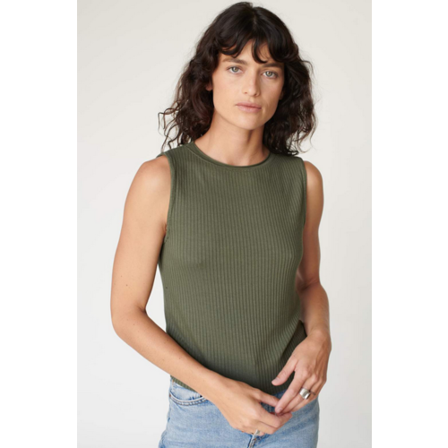 STATESIDE STATESIDE RIB BOAT NECK TANK STATESIDE STATESIDE RIB BOAT NECK TANK