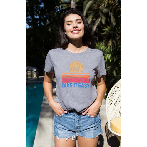 SUBURBAN RIOT SUBURBAN RIOT TAKE IT EASY LOOSE TEE SUBURBAN RIOT SUBURBAN RIOT TAKE IT EASY LOOSE TEE