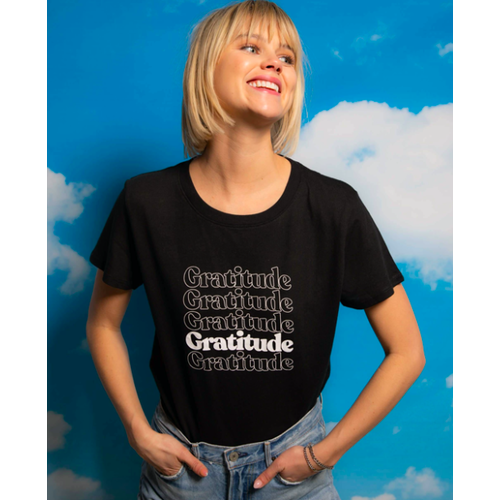SUBURBAN RIOT SUBURBAN RIOT GRATITUDE LOOSE TEE SUBURBAN RIOT SUBURBAN RIOT GRATITUDE LOOSE TEE