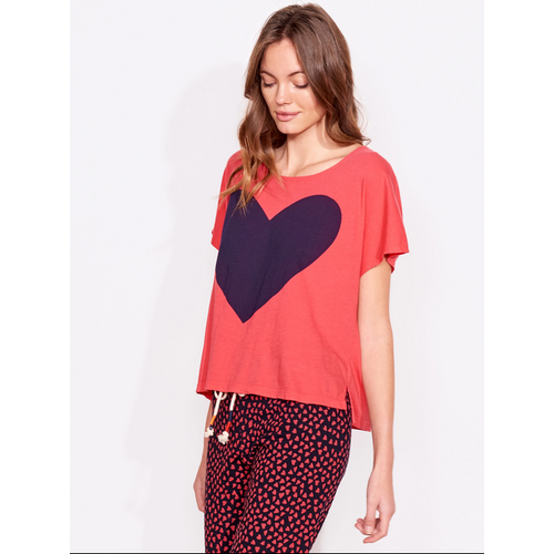 SUNDRY BIG HEART SQUARE TEE SUNDRY BIG HEART SQUARE TEE
