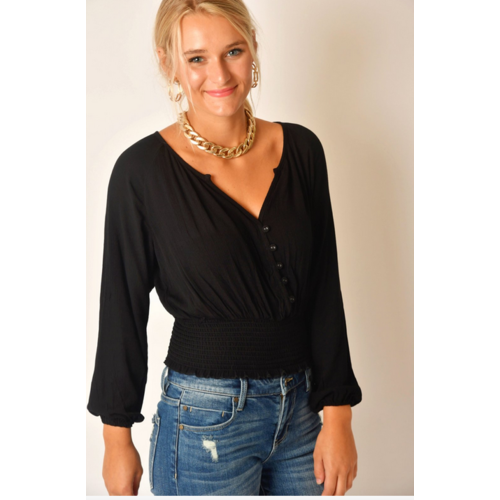 BB DAKOTA BB DAKOTA INTO THE NIGHT BLOUSE BB DAKOTA BB DAKOTA INTO THE NIGHT BLOUSE
