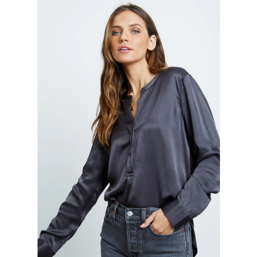 RAILS RAILS PEARL SILK BLOUSE RAILS RAILS PEARL SILK BLOUSE
