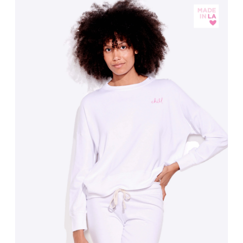 SUNDRY SUNDRY CHILL OVERSIZED SWEATSHIRT SUNDRY SUNDRY CHILL OVERSIZED SWEATSHIRT