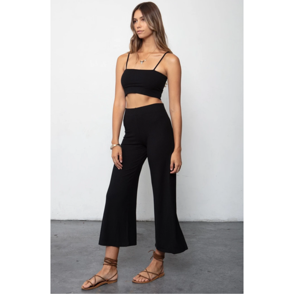 STILLWATER THE  RIB WIDE LEG PANT