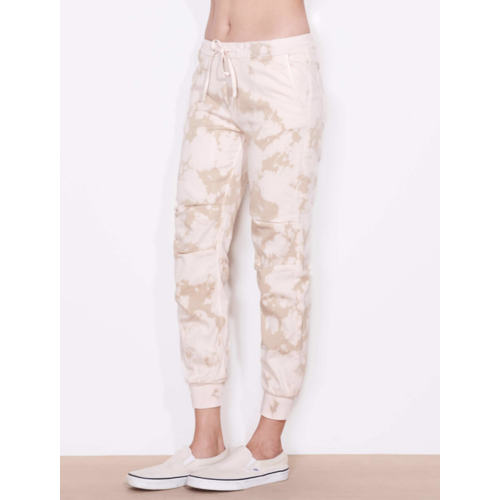SUNDRY SUNDRY RIBBED TIE WAIST JOGGER SUNDRY SUNDRY RIBBED TIE WAIST JOGGER