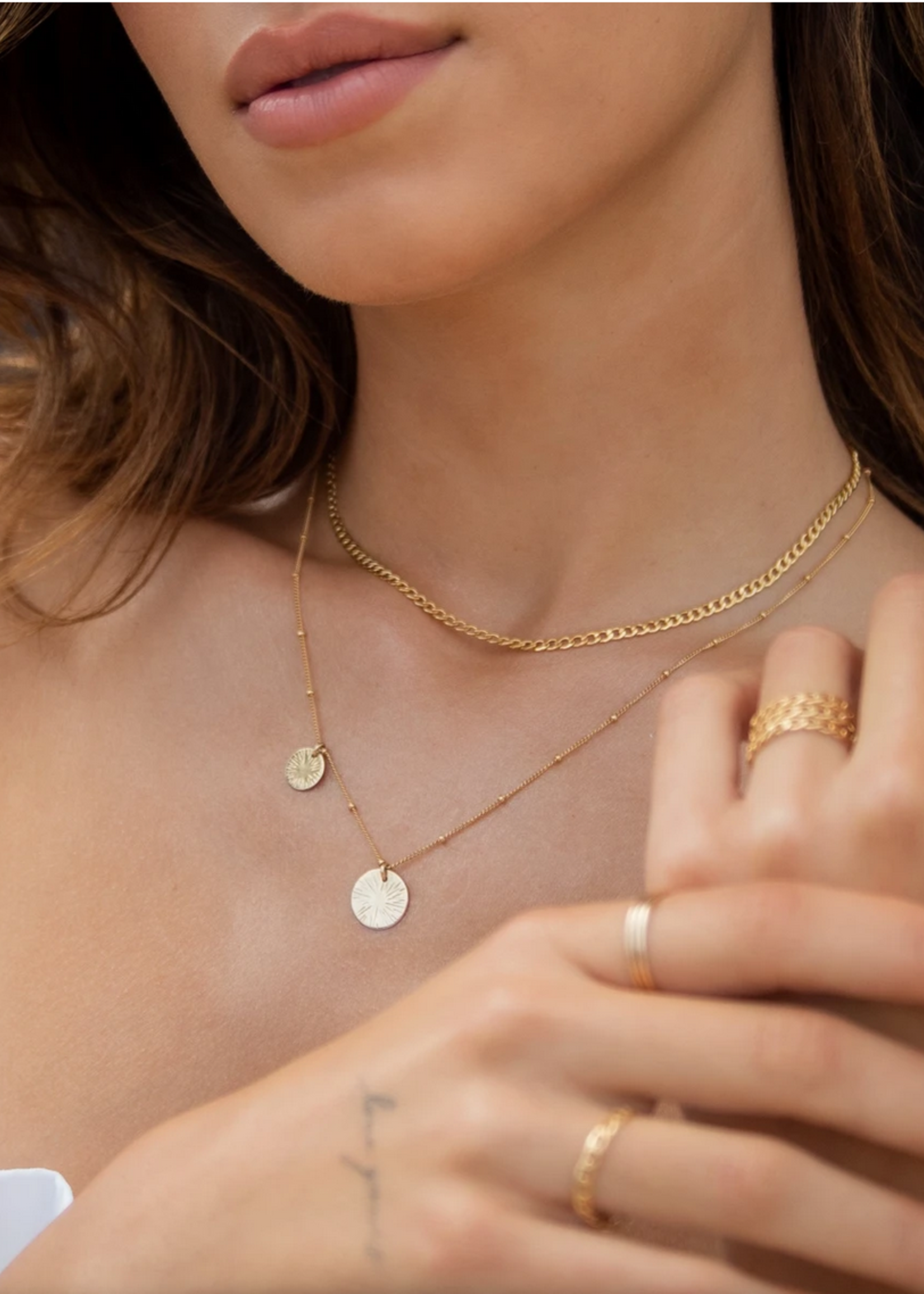 PARADIGM PARADIGM CURB CHAIN NECKLACE