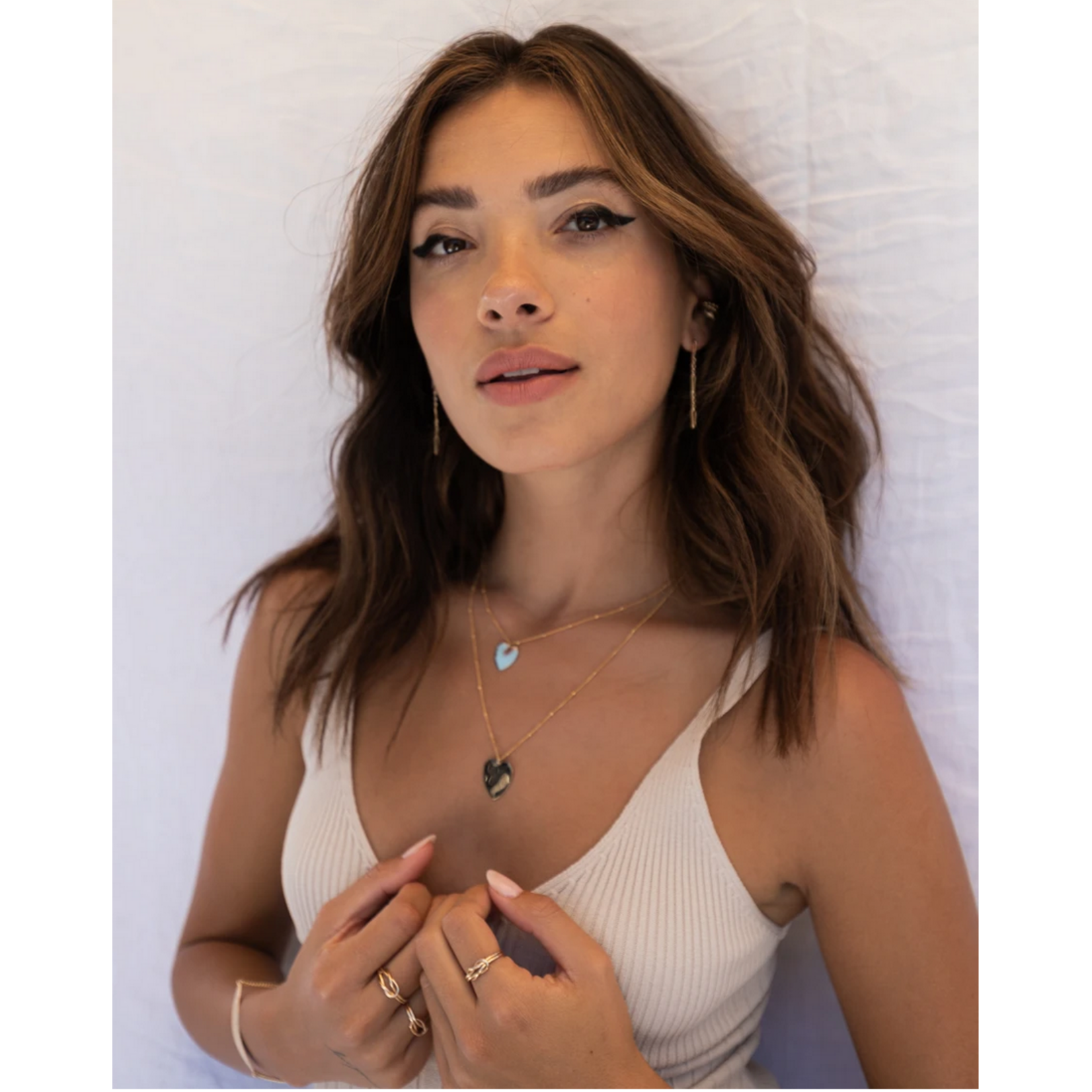 PARADIGM PARADIGM ELSA CHAIN EARRINGS