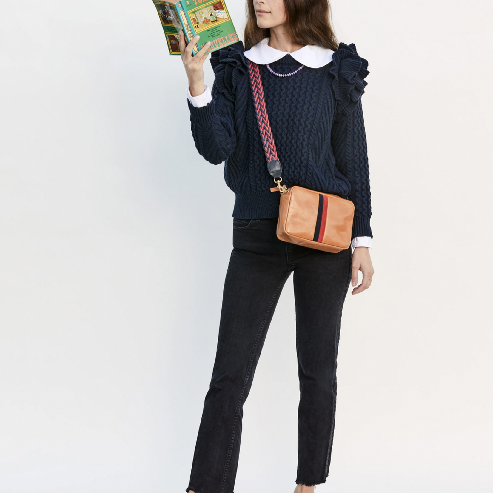 CLARE V. CLARE V. CROSSBODY STRAP