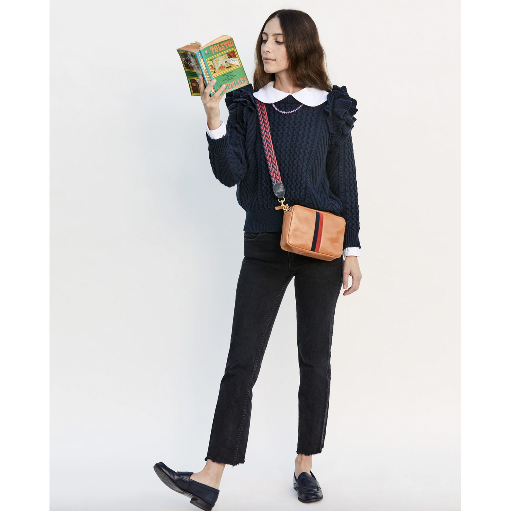 CLARE V. CLARE V. CROSSBODY STRAP