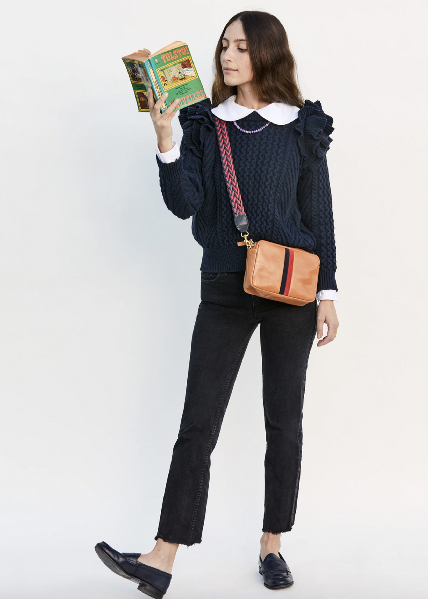 CLARE V. CLARE V. CROSSBODY STRAP