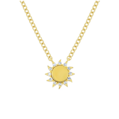 EF COLLECTION EF COLLECTION YOU ARE MY SUNSHINE NECKLACE EF COLLECTION EF COLLECTION YOU ARE MY SUNSHINE NECKLACE