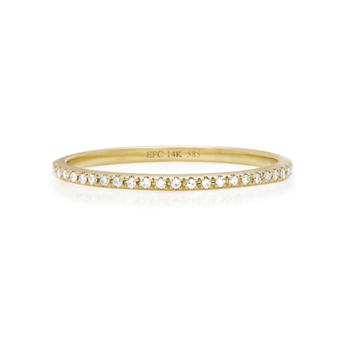 EF COLLECTION EF COLLECTION DIAMOND ETERNITY STACK RING EF COLLECTION EF COLLECTION DIAMOND ETERNITY STACK RING
