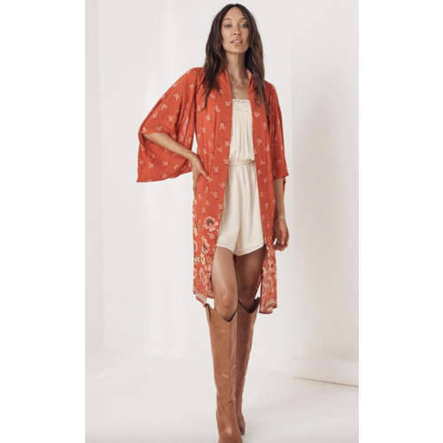 SPELL SPELL JONI MIDI ROBE SPELL SPELL JONI MIDI ROBE