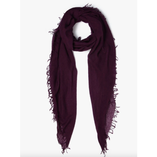 CHAN LUU CHAN LUU SILK AND CASHMERE SCARF 