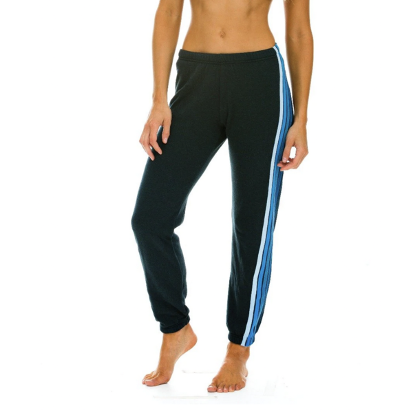 AVIATOR NATION 5 STRIPE SWEATPANTS