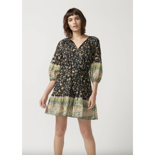 SELF CONTRAST SELF CONTRAST SHERI PEASANT DRESS SELF CONTRAST SELF CONTRAST SHERI PEASANT DRESS