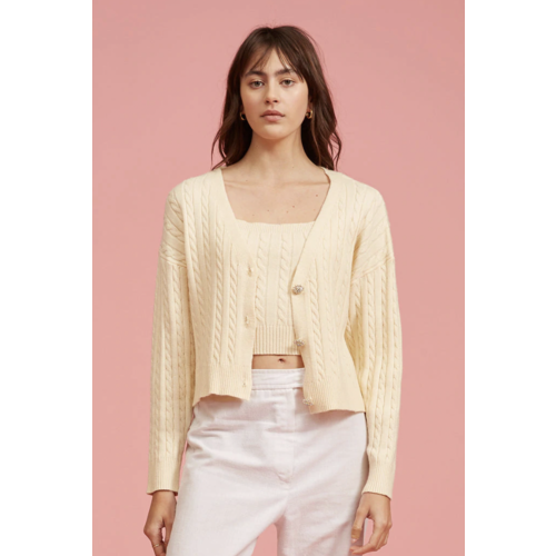 LUCY PARIS LUCY PARIS BRONTE KNIT CAMI LUCY PARIS LUCY PARIS BRONTE KNIT CAMI