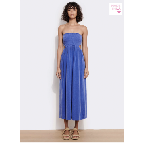 SUNDRY SUNDRY SMOCK TOP CUTOUT DRESS SUNDRY SUNDRY SMOCK TOP CUTOUT DRESS