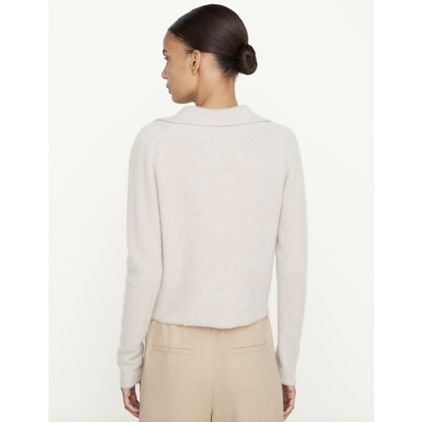 VINCE POLO BUTTON CARDIGAN - Cove San 