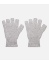 VINCE BOILED CASHMERE FINGERLESS RIB KNIT GLOVE