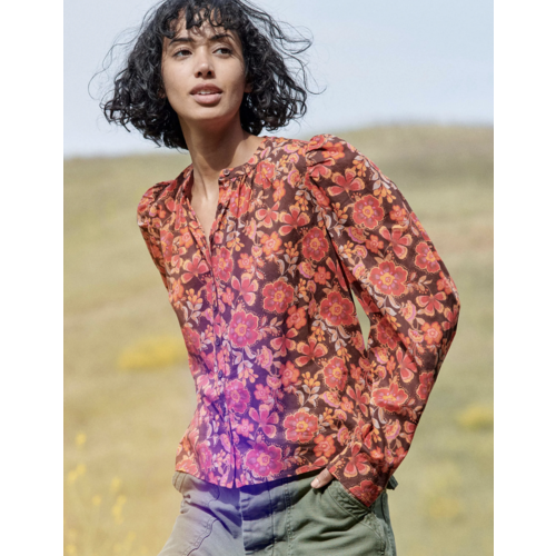 SUNDRY SUNDRY PUFF SLEEVE BUTTON DOWN SUNDRY SUNDRY PUFF SLEEVE BUTTON DOWN