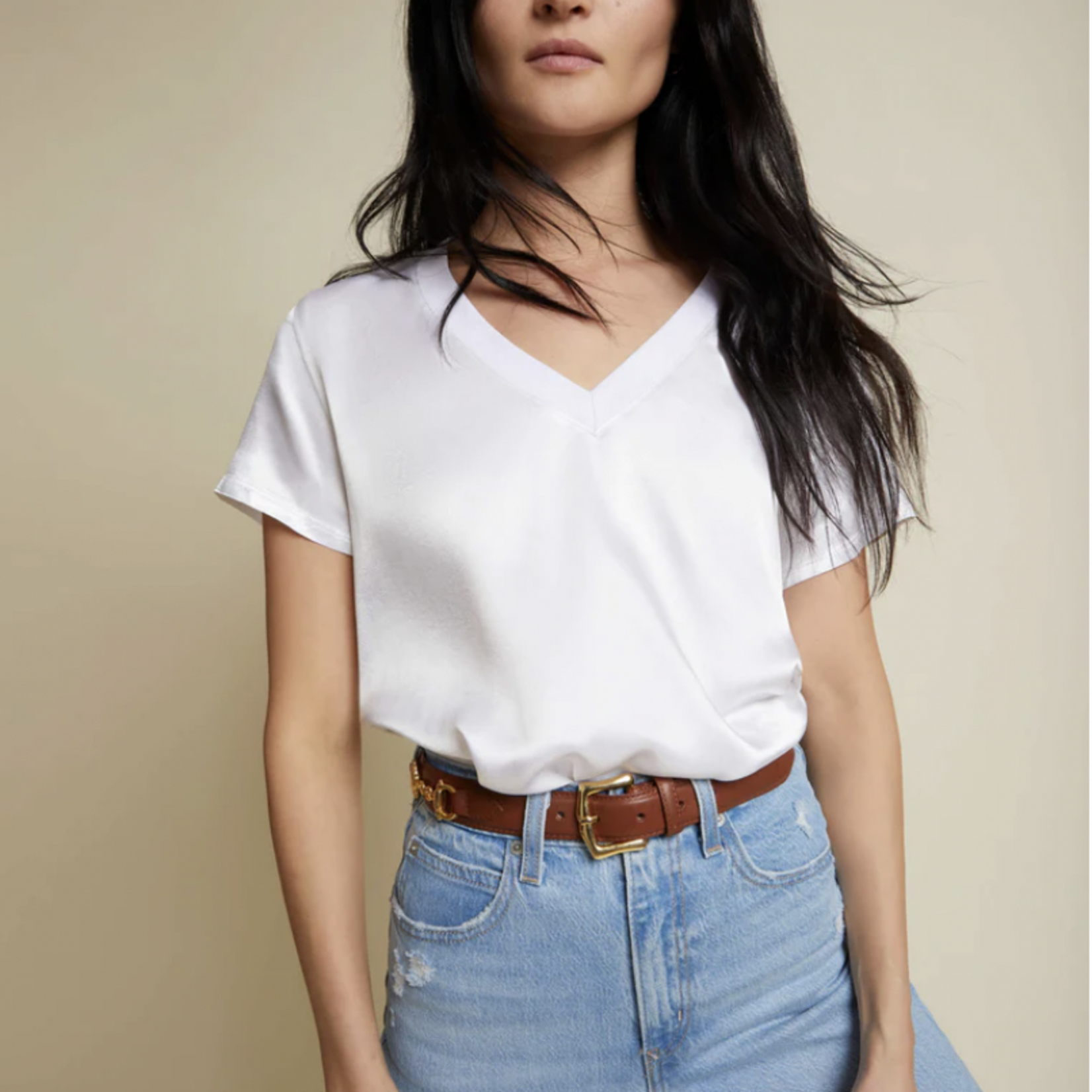 NATION LTD NATION LTD JUNE V NECK TEE