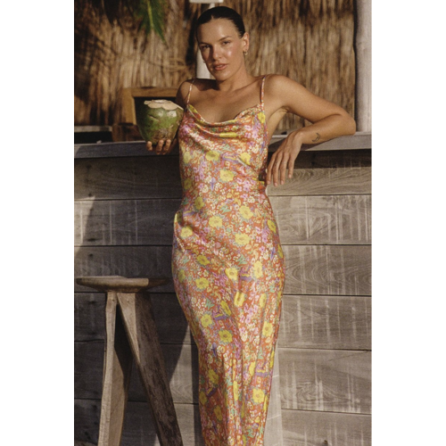 SPELL SPELL LAST DRINKS BIAS STRAPPY MAXI DRESS SPELL SPELL LAST DRINKS BIAS STRAPPY MAXI DRESS