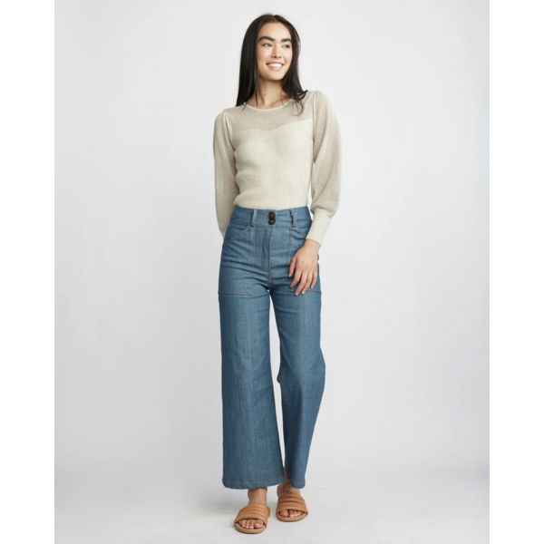 SELF CONTRAST ARIA PANT