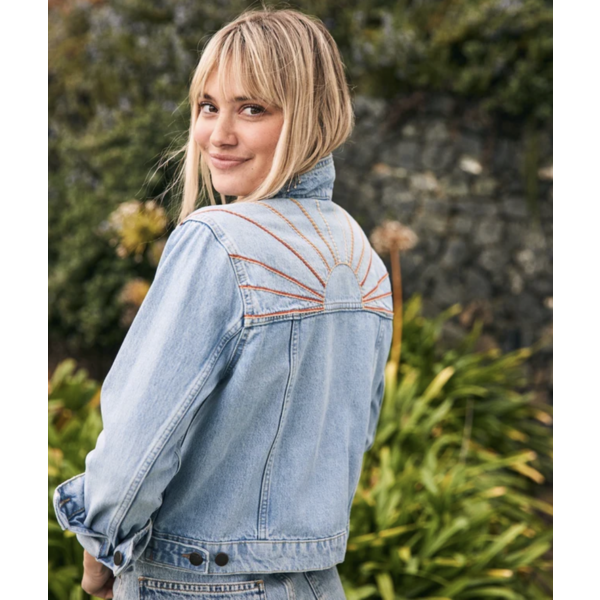 MARINE LAYER EMBROIDERED JACKET