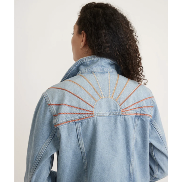 MARINE LAYER EMBROIDERED JACKET