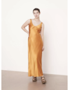 VINCE V-NECK MAXI SLIP DRESS