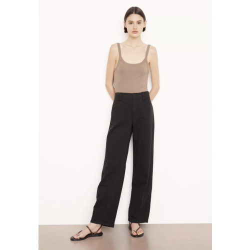 VINCE HIGH WAIST CASUAL PANT 