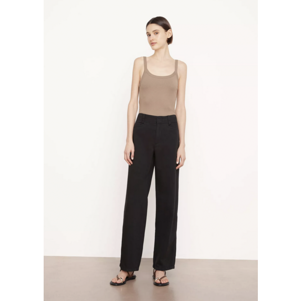 VINCE HIGH WAIST CASUAL PANT