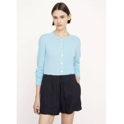 VINCE MID WAIST TIE-FRONT PULL-ON SHORT VINCE MID WAIST TIE-FRONT PULL-ON SHORT