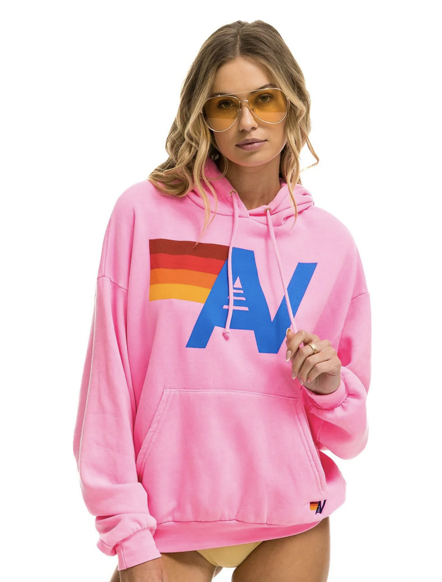 AVIATOR NATION LOGO PULLOVER HOODIE RELAXED - Cove San Clemente